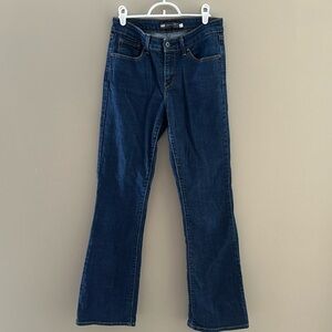 Levi classic rise boot cut jeans